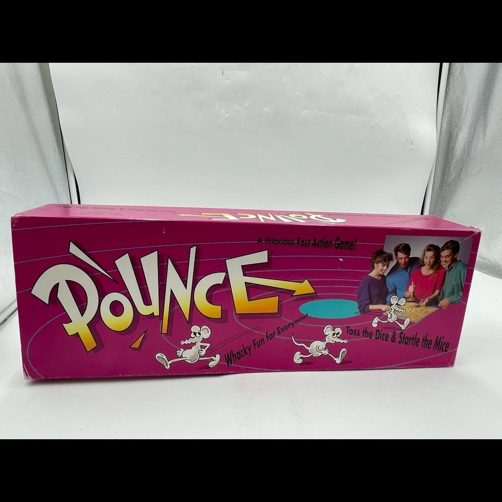 1991 Pounce vintage board game